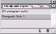  Paragraph Styles 