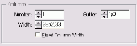      Text Frame Options