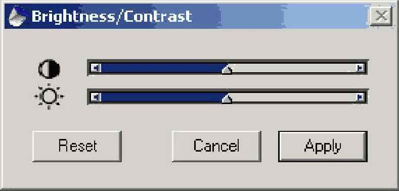   Brightness/Contrast